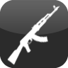 icon of an assault rifle